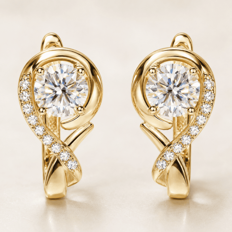 glamavera-verlane-moissanite-hoops-gold glamavera-verlane-moissanite-hoops-gold